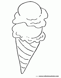 This page contains cute and cup ice cream coloring pages to print for kids. Ice Cream Cone Coloring Page Create A Printout Or Activity Coloring Home