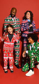 Family Picture Outfits For Christmas With The Suits From Opposuits Family Christmas Outfits Matching Christmas Outfits Christmas Suit