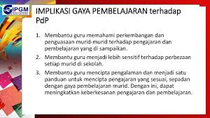 Perencanaan pembelajaran (intuctional desain), memperkirakan dan memproyeksikan tindakan atau aktivitas yang akan dilakukan pada saat pembelajaran. Edup3033 Murid Dan Pembelajaran Ppt Download