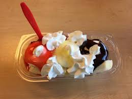 The dairy queen hipsters brooklyn, new york. Delicious Banana Split And Hot Fudge Sundae With Hot Pecans From Dq In Salem In July 2015 Picture Of Dairy Queen Grill Chill Salem Tripadvisor
