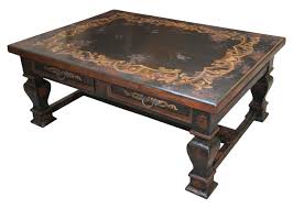 A unique blend of rustic and european styling brings a touch of tuscany to your home. Encanto Coffee Table By Casa Bonita Hand Made Furniture Made In Peru And Shipped From California All Ou Western Style Decor Coffee Table Unique Coffee Tables
