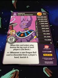 Just like the anime, the card game based on dragon ball super is if you are looking for an effective extra card amidst all the battle cards, then beerus ball is quite a good card to have, especially if. Tuesday Tidbits Beerus Winners Panini Games