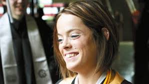 Standing tall ... with a little help