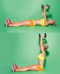 Zombie Sit Up Setup Lie With Your Legs Extended And Your Feet A Little Wider Than Your Shoulders Hold The Dumbbells Over Y Workout Guide Abs Workout Workout