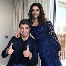 Image result for ‫عکس نورگل یشیلچای و همسرجدیدش‬&lrm;