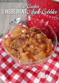 Crock Pot Apple Cobbler Made With Apple Pie Filling A Box Of Cinnamon Muffin Mix And A Stick Of Butter Apple Crisp Recipes Apple Cobbler Apple Cobbler Recipe