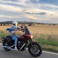 Dynacanada Ironsisters Fxdxt Sport Are Pretty Bad Ironsisters Fxdxt Harley Dyna Harley Street Bob Bikes Girls