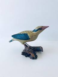 Oiseau En Bois Etsy In 2020 Vintage Animals Bird