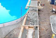 Aufbau Von Stahlwand Pools In 9 Schritten Ovalpool Ovaler Pool Pool