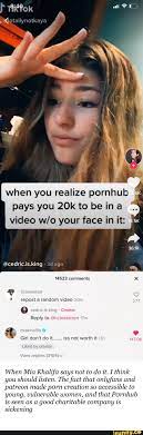When you realize pornhuk pays you 20kto be ina @cedric.is.king 3d ago 14523  comments x - iFunny