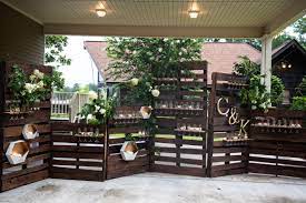 Champagne Wall Pallet Wedding Wedding Wall Storefront Design