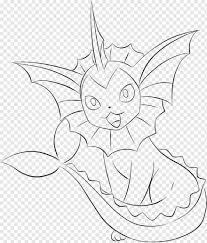 Coloring fun for all ages, adults and children. Vaporeon Vaporeon Coloring Pages Pokemon Eevee Evolutions Hd Png Download 846x991 3807464 Png Image Pngjoy