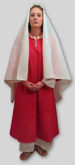 Mary Magdalene Or Village Woman Costume Biblical Clothing Mary Costume Saint Costume