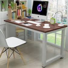 Ktaxon Computer Desk Wood Pc Laptop Writing Table Workstation Walmart Com In 2020 Wood Computer Desk Home Office Furniture Pc Desk