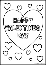Dec 31, 2018 · celebrate all the love in the world through coloring. Valentine Card Coloring Pages Coloringall