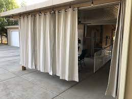 Hang Drapes On Your Alumawood Patio Cover Outdoor Patio Drapes Patio Drapes Aluminum Patio Covers