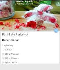 Jika anda merupakan salahsatu pecinta olahan kue putri salju yang sedap ini, maka mungkin sebaiknya anda mencoba hidangan putri salju keju yang satu ini. Aneka Resep Kue Putri Salju Terbaru For Android Apk Download