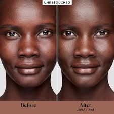 Laura Mercier Women's Real Flawless Foundation, 7N1 Java, Brown, 1 Ounce