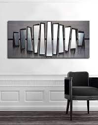 Finishes from metallic gold to handpainted pastels will give your display a. Buy Handmade Fierce Parallel 48x24 Wood Wall Art Metal Wall Art Modern Wall Art Wall Decor Abstract Art Made To Order From Mod Wood Art Custommade Com