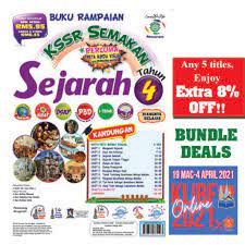 Share to twitter share to facebook share to pinterest. Buku Rampaian Kssr Semakan Sejarah Tahun 4 Latihan Topikal Nota Shopee Malaysia