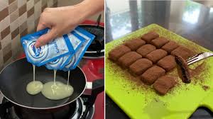Resep membuat pempek panggang atau pempek tunu khas palembang, diisi sambal kecap. 2 Bahan Aja Camilan Coklat Ini Enakkkk Banget Condensed Milk Chocolate Truffles Youtube