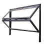 white aluminium awning windows from dfstudionyc.com