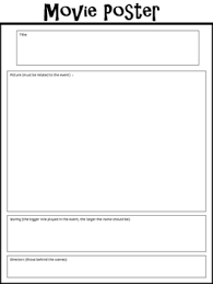 Check spelling or type a new query. Free Movie Poster Template By Red Stick Teaching Materials Tpt