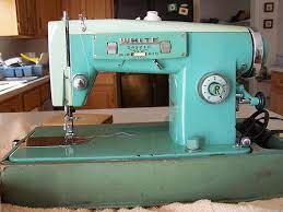 9 1/2 wide and 13 1/2 high. White Model 3355 White Sewing Machine Vintage Sewing Machines Sewing Machine