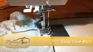 Here it is a walking foot has feed dogs on top to work with the ones on the bottom on your sewing machine. Knit Foot 19 Youtube