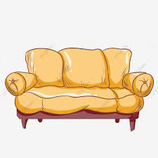 Yellow Sofa Hand Painted Sofa Living Room Furniture Padded Sofa Fashion Furniture Fabric Sofa Cartoon Sofa Png Transparent Clipart Image And Psd File For Fre Painted Sofa Yellow Sofa Furniture Pads