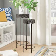 A roundup of tall a roundup of tall, budget, contemporary plant stands for your home. Winston Porter Dangerfield Round Nesting Plant Stand Reviews Wayfair