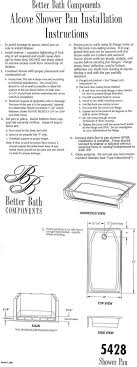This item lippert components 209797 better bath white 34 x 34 neo. Shower Pan Instructions