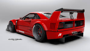 The ferrari f40 is considered by many to be one of the single best supercars in history, built to commemorate ferrari's 40th anniversary, the car was an. Artstation Zephyr Ferrari F40 Cyro Miguel