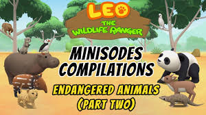 Endangered Animals Minisode Compilation Part 2 2 Leo The Wildlife Ranger Animation For Kids Youtube