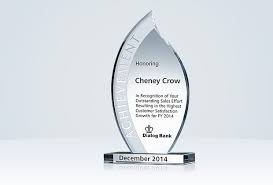 Make a record of those employees who have made your company what it is today, and keep it on display where it can remind everyone. Crystal Flame Employee Of The Year Award Plaque Recognition Plaques Award Plaque Employee Recognition