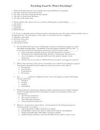 Psychology Exam What Is Psychology Psychology Exam What Is Psychology Psychology