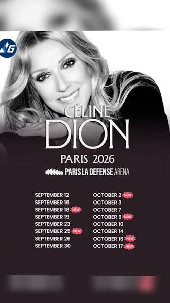 Celine Dion 2026 Paris Residency | TikTok