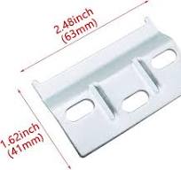 Amazon.com: HJGarden 4PCS Kitchen Cabinet Brackets Wall ...