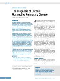 Obstructive airway diseases in women exposed to biomass smoke. The Diagnosis Of Chronic Obstructive Pulmonary Disease 05 12 2014