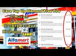Panduan cara main game free fire di laptop pc windows 10 dan windows lainya, lengkap dengan settingan keyboard ff di pc yang nyaman. Cara Top Up Diamond Free Fire Murah Di Shopee Lewat Alfamart Indomaret Youtube
