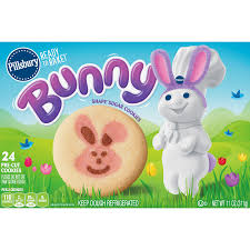 It was my first time to try them, the. Pillsbury Ready To Bake Bunny Shape Sugar Cookies Walmart Com Walmart Com