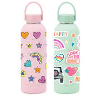 New 500ml Double Wall Stainless Steel Sports Water Bottle ODM Model With  Plastic Lid and Direct Accessory Drinkware Flask