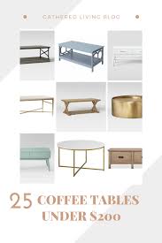 Inexpensive Coffee Table Blog Gathered Living