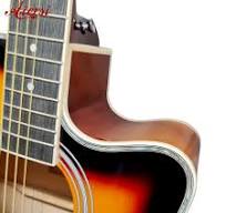 Custom OEM ODM Brand Gloss Finish Dreadnought Style Acoustic Guitar Music  Instrument for Sale