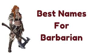 Magic baby names is a unique search site with 108,644 names collected from 3,067,658 family trees, containing 151,470,045 people. 1000 Barbarian Names Famous Unique Cool Funny Good
