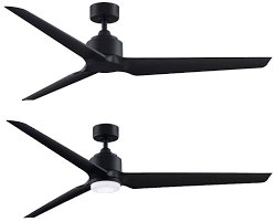 100% price match and free shipping at yliving.com. Fanimation Mad8515blw Triaire Custom Modern Black Led Interior Exterior Home Ceiling Fan Fan Mad8515blw