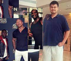 Jun 07, 2021 · yao ming shaq kevin hart the rock. Kevin Hart The Rock Shaq Yao Ming Pics