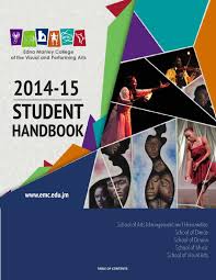 Student Handbook Edna Manley College Of The Visual And Performing Arts Visual And Performing Arts Performance Art School Of Visual Arts