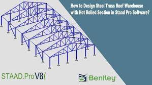 Freshdiscover.com has been visited by 100k+ users in the past month How To Design Steel Truss Roof Warehouse With Hot Rolled Section In Staad Pro Software Steel Truss Roof Steel Trusses Roof Truss Design