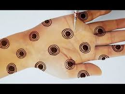 Easy Stylish Mehndi Beautiful Gol Tikki Mehndi Design Trick 2019 इस त य ह र Dot Mehndi लग न स ख Yout Unique Mehndi Designs Mehndi Designs Stylish Mehndi